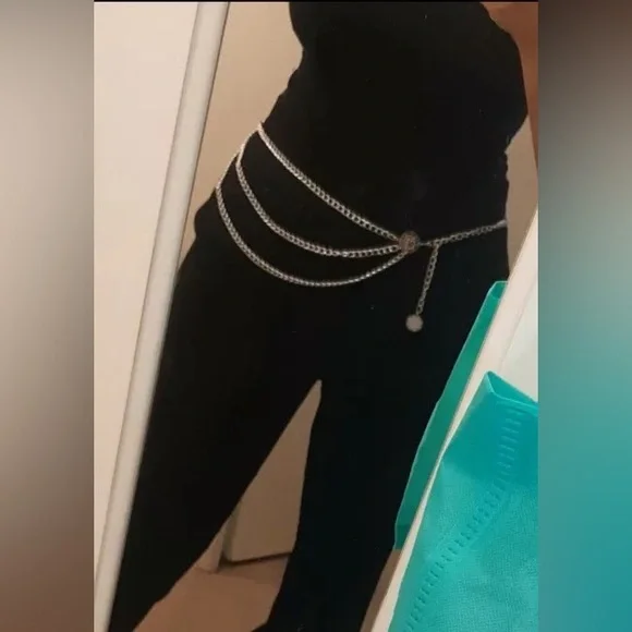 Gold Chain Hip Belt Hip | Brand New - Picture 3 of 8